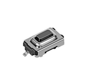 Microswitch TACT, wymiar 3,7x6,1mm; wysokość 0,5mm; SMD