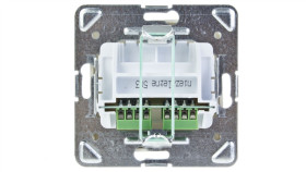 Impresja Gniazdo Telefoniczne Podwójne Rj11 Niezlaeżne Ecru Gpt-2Yn/M/27