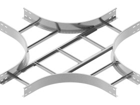 Czwórnik drabinki CZDC200H100 N grubość blachy 2,0mm 492320 BAKS