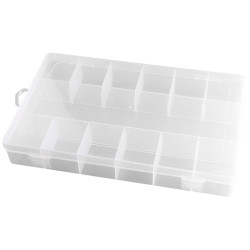 Organizer 13 przegródek Przezroczysty