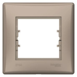 Sedna Ramka pojedyncza IP44 satyna SDN5810568