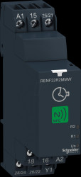 RENF22R2MMW multifunctional time relay with NFC, 0.05 s - 999 h
