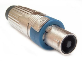 Wtyk Speakon metal lutowany na przewód