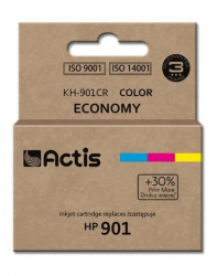Tusz ACTIS KH-901CR (zamiennik HP 901 CC656AE Standard 21 ml kolor)