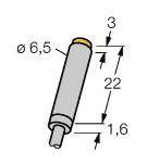 Turck Czujnik indukcyjny nie podtynkowy NAMUR NI3-EH6,5K-Y1