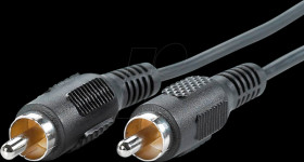 11994335 Cinch Kabel, simplex Stecker / Stecker, 5 m