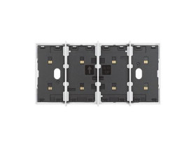 LIVING NOW "MY HOME" Ramka stykowa - 4 moduły - biała KW8104 LEGRAND