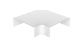 Pokrywa Kątowa Ekd 120X40mm Biała 8583