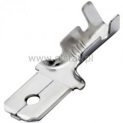 Konektor WT ( wsuwka) metal 6,3, krótki ( 10 )