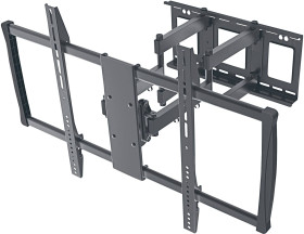 Manhattan Zubehör TFT/LCD-TV Uchwyt ścienny do telewizora pasuje do telewizorów z zakrzywionym ekranem 152,4 cm (60")