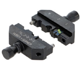 Matryca do zaciskarki Zacisk zagniatany Huber+Suhner Styki zagniatane