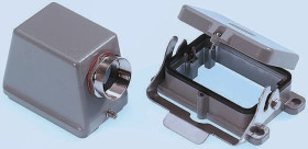 Obudowa złączy dużej mocy HARTING Montaż w przegrodzie