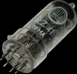 EZ41 Electron tube, rectifier tube, B8A, 8-pin, 6.3 V