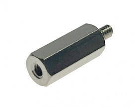 Tulejka dystansowa Z/W #4-40 15.80mm, nierdzewna