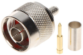 Wtyk zaciskany N-W/ZAC.RG-58