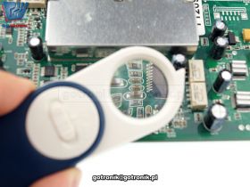 Mini lupa z podświetleniem LED i UV