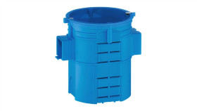 Puszka Podtynkowa Supergłęboka (80Mm) Ze Śrubami Niebieska S60gw 34009203...