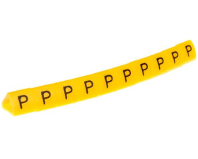 Oznacznik przewodów OZ-1/P żółty E04ZP-01020203800 /100szt./