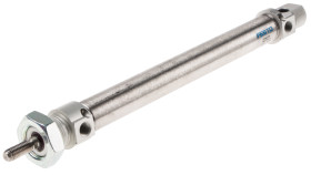 Siłownik pneumatyczny skok: 160mm Festo Ø 20mm dwustronnego działania Action 292mm z amortyzacją pneumatyczną