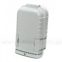 Przełącznica FTTH, IP65, PLC, zamykana na klucz