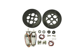 Rubber Wheel & Motor Kit