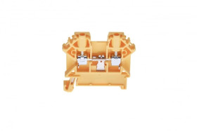 Złączka szynowa 2-przewodowa ochronna 4 mm2 żółto-zielony V0 ZUG-4PE A11-B23Z