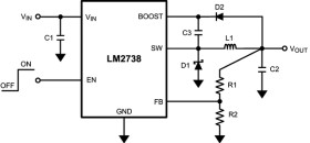 550kHz/1.6MHz 1.5A Step-Down DC-DC Switching Regulator