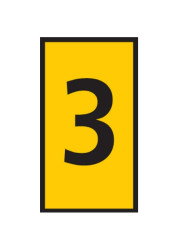 Oznacznik kabli z klipsem Zatrzask HellermannTyton zakres 2.8 → 3.8mm Cable Marker ilość 1000jednostki