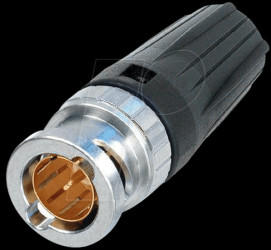 NBTC75BFI4 RearTWIST tiny BNC cable connector