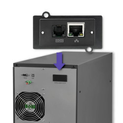 Qoltec Zasilacz awaryjny UPS On-line Pure Sine Wave 6kVA 4.8kW LCD USB