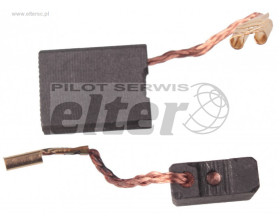 Szczotki wÄ™glowe 7x17x23mm konektor 6,3mm