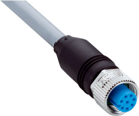 Złącze i kabel ze złączem Złącze M12 liczba rdzeni 8 długość 10m Rodzaj A Żeńskie