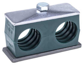 Klips do węży i rur Dwie RS PRO