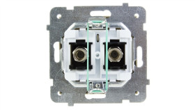 Sonata Gniazdo Antenowe Podwójne Typu F Szampański Złoty Gpa-2Rf/M/39