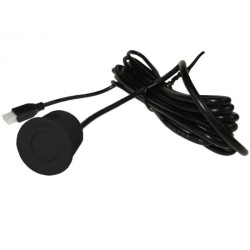 Czujnik Parkowania uniwersalny Sensor, czarny, śr.montażowa 21,5-22mm