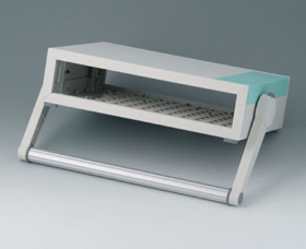 ABS enclosure, (L x W x H) 260 x 185 x 74 mm, gray white (RAL 9002), IP40, B2211115