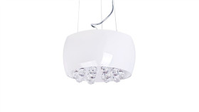 Lampa Wisząca Designerska Z Kwietnikiem, Nad Stół Z Serii Rocco K-4756 Kaja...