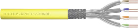 Digitus DK-1743-A-VH-1 Przewód sieciowy CAT 7a S/FTP żółty 100 m