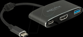 62991 Delock Adapter USB C-Plug &gt; HDMI Socket, 4K