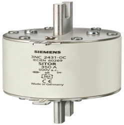 Bezpiecznik z wyprowadzeniami 350A 690V 141mm Siemens