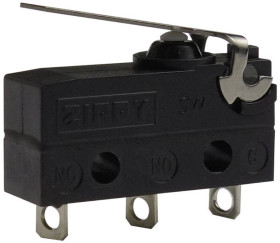 Zippy SW-05S-01A0-Z Mikroprzełącznik SW-05S-01A0-Z 250 V/AC 6 A IP67 chwilowy 1 szt.