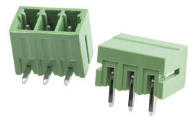 Klucz polaryzacyjny 3-pinowe raster: 3.5mm -rzędowe RS PRO Przepust Męski 10.0A 200.0 V.