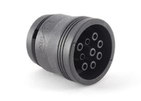 Złącze okrągłe 9-pinowe Standard Kabel Wtyk Amphenol Industrial Męski IP67 AHD