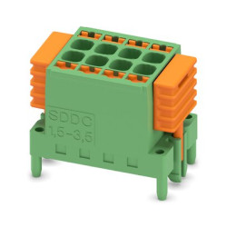 Złącze PCB 8 -pinowe raster 3.5mm 2 -rzędowe Montaż na kołnierzu Phoenix Contact