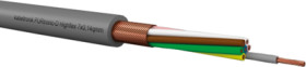 PUR control line PURtronic-D Highflex 2 x 0.14 mm², AWG 26, shielded, gray, 213021400