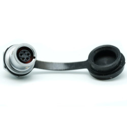 Złącze wielostykowe przemysłowe 5-pinowe Montaż przedni Gniazdo RS PRO