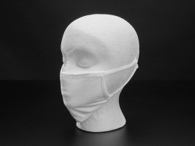 Adafruit Simple 3-Layer Cotton Masks - Adult Size - 10 pack