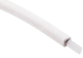Kabel koncentryczny, 500m, RG58, Polichlorek winylu PVC, Biały Bez zakończenia Bez zakończenia 500m, RS PRO Bez