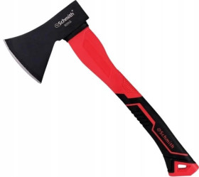 Siekiera uniwersalna 600g toporek trzonek fiberglass kuta solidna Schmith