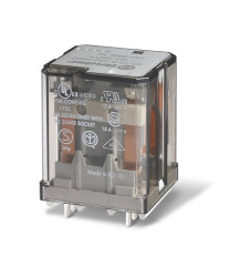 Przekaźnik mocy 12V dc DPDT Finder, montaż PCB